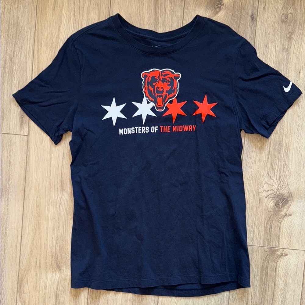 NIKE Monsters of the Midway Chicago Bears NFL The Nike Tee Short Sleeve Shirt